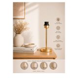 HOMİNG Homing Gold Metal Abajur Ayağı 241943