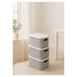 HOMİNG Homing Kapaklı Takı Makyaj Banyo Organizer Kutu 6.2 Lt 3lü Set