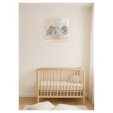 HOMİNG Homing Kids Kumaş Baskılı Çocuk Odası AYD-2879 Fil Desenli Sarkıt