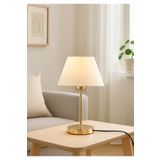 HOMİNG Homing Lila Gold Abajur Krem Kumaş 241947