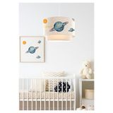 HOMİNG Homing Space Uzay Gökyüzü Gezegen Temalı Çocuk Odası Sarkıt Avizesi 241289