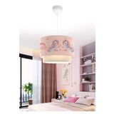 HOMİNG Homing Unicorn Desenli Kız Çocuk Odası Sarkıt Avize 241288
