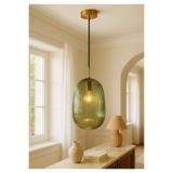 HOMİNG Homing Verde Luce Cam Avize 242104