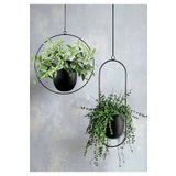 Homing Modern Tasarım Askılı 2li Set Çiçeklik Saksılık Seh-4610