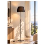 HOMİNG Mono Design Metal Lambader Siyah-Kumaş