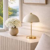 Homing Montana Modern Abajur - Krem - Gold