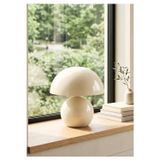 Homing Napoli Mushroom Abajur Krem Metal 241936