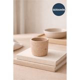 HOMİNG Nevo Tasarım Seramik Saksı Çiçeklik 242463