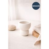 HOMİNG Nido Tasarım Seramik Saksı Çiçeklik 242455