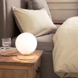 Homing Nuuq Camlı Masa Lambası 241935 Beyaz