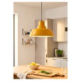HOMİNG Robi Metal Retro Sarı Sarkıt Ev Restoran Cafe Ayd-3707