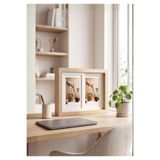 HOMİNG Story Modern Fotoğraf Çerçevesi 25x19 cm (2 adet 10x15 cm fotoğraf kullanılır.)