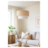 HOMİNG Tekli Pasta Sarkıt Avize Bej Ayd-2564