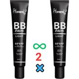 Homm Bitkisel Homm Life BB Krem Light 50 SPF Tüm Cilt Tipleri İçin Arındırıcı Etkili 2 Parça Emülsiyon