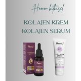 Homm Bitkisel Homm Life Kolajen Krem ve Serum 2'li Set