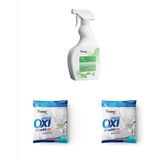 Homm Clean Homm Bitkisel Leke Çıkarıcı ve Oxi Beyaz Seti