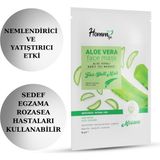 Homm Lıfe Aloe Vera Kağıt Yüz Maskesi (Yatıştırıcı ve Onarıcı)