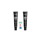 Homm Life BB Krem Light SPF 50+, 2'li Set, Siyah