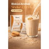 Homm Life Bisküvi Aromalı Shake & Drınk 17 gr x 5 Adet