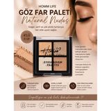 Homm Life Göz Far Paleti Natural Nudes