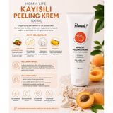 Homm Life Kayısılı Peeling Krem Tüm Cilt Tipleri İçin 100 ml Ölü Hücreleri Arındıran Etkili Krem