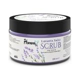 Homm Life Lavanta Yağlı Scrub, 250 ml Göl Tuzulavanta Çiçeği Tanecikli