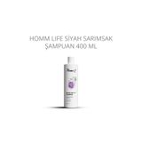hommbitkisel HOMM LIFE SİYAH SARIMSAK ŞAMPUAN 400 ML