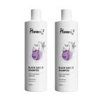 Hommlife Siyah Sarımsak Şampuan, 400 ml, 2 Adet Set