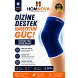 Homnova Diz Bandı Diz Desteği Spor İçin Esnek Nefes Alabilir Knee Support