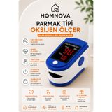 Homnova Parmak Tipi Oksimetre Oksijen Ve Nabız Ölçer Oximetre