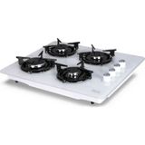 Homtego 40TSHDF Beyaz Oval Set Üstü Ocak