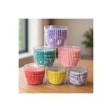 homvira 🧁100Adet Renkli Cupcake & Muffin Kağıdı - Yağ Geçirmez - Karışık Gönderilir 🎉🍰