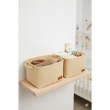 homyjr's 2`li Büyük Boy Dolap İçi Çamaşır Çocuk Odası Oyuncak Düzenleyici Katlanır Saklama Sepeti
