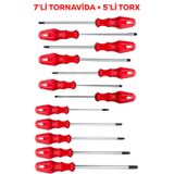 HON 7'li Tornavida & 5'li Torx Tornavida Set