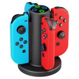 HONCAM Joycon şalter için şarj istasyonu, 4'ü 1 arada şarj istasyonu, mikro USB kablolu, Nintendo Switch ve Switch Lite ile uyumlu, minimalist