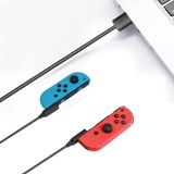 HONCAM Taşınabilir Anahtar Joycon Şarj Kablosu, 98.4IN Orijinal Anahtar Şarj Yuvasının Yerini Değiştirir, Seyahat Joycon Şarj İstasyonunu Değiştirir - Hareket Halinde Şarj Etmek için Küçük ve