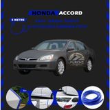 Honda Accord Oto Araç Kapı Koruma Fitili 5metre Parlak Mavi Renk