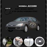 Honda Accord Oto Araç Kapı Koruma Fitili 5metre Parlak Siyah Renk