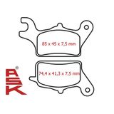 Honda Activa 125 İ Ön Fren Disk Balatası Sfa708 Ask