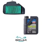 Honda Activa 125 Liqui Moly Yağ Ve Hava Filtre Bakım Seti Bs0010