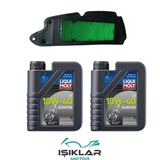 Honda Adv 350 Liqui Moly Yağ Ve Hava Filtre Bakım Seti Bs0007