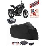 Honda Cb 1000 R Branda Siyah Arka Çanta Uyumlu(Topcase) Motosiket Brandası Motor Örtüsü Çadır Su Geçirmez Motosiklet Kılıfı Motor Brandası,lastikli,taşıma Torbalı