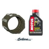 Honda Cb 125E Debriyaj Balata Yağ Set Motul 5000 Obdb006