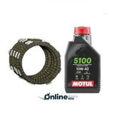 Honda Cb 125E Debriyaj Balata Yağ Set Motul 5100 Obdb024