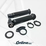 Honda Cbf 150 Barracuda Renkli Spor Elcik Gidon Topuzlu Siyah 64255