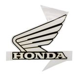 Honda CBF 150 Depo Çıkartma Sol Honda Siyah
