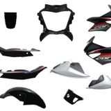 Honda Cbf 150 Kaporta Seti Siyah 9 Parça