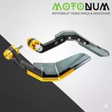 Honda Cbf 150 Manet Koruma Rüzgar Önleyici-Sarı Detaylı-Mkm00696