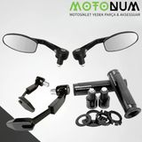 Honda Cbf 150 Modifiye Seti-Siyah-Oval Gidon Ayna-Md07842