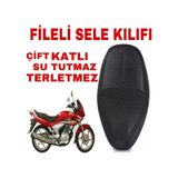 Honda Cbf 150 Motosiklet Sele Koltuk Kılıfı 3D Çift Katlı File (541105336)